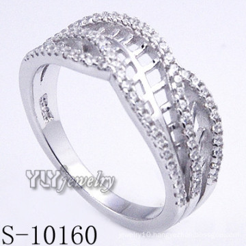 Micro Pave 925 Sterling Silver Jewelry for Women Ring (S-10160)